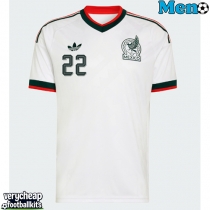Mexico Hirving Lozano #22 Replica Away Shirt World Cup 2026 Short Sleeve
